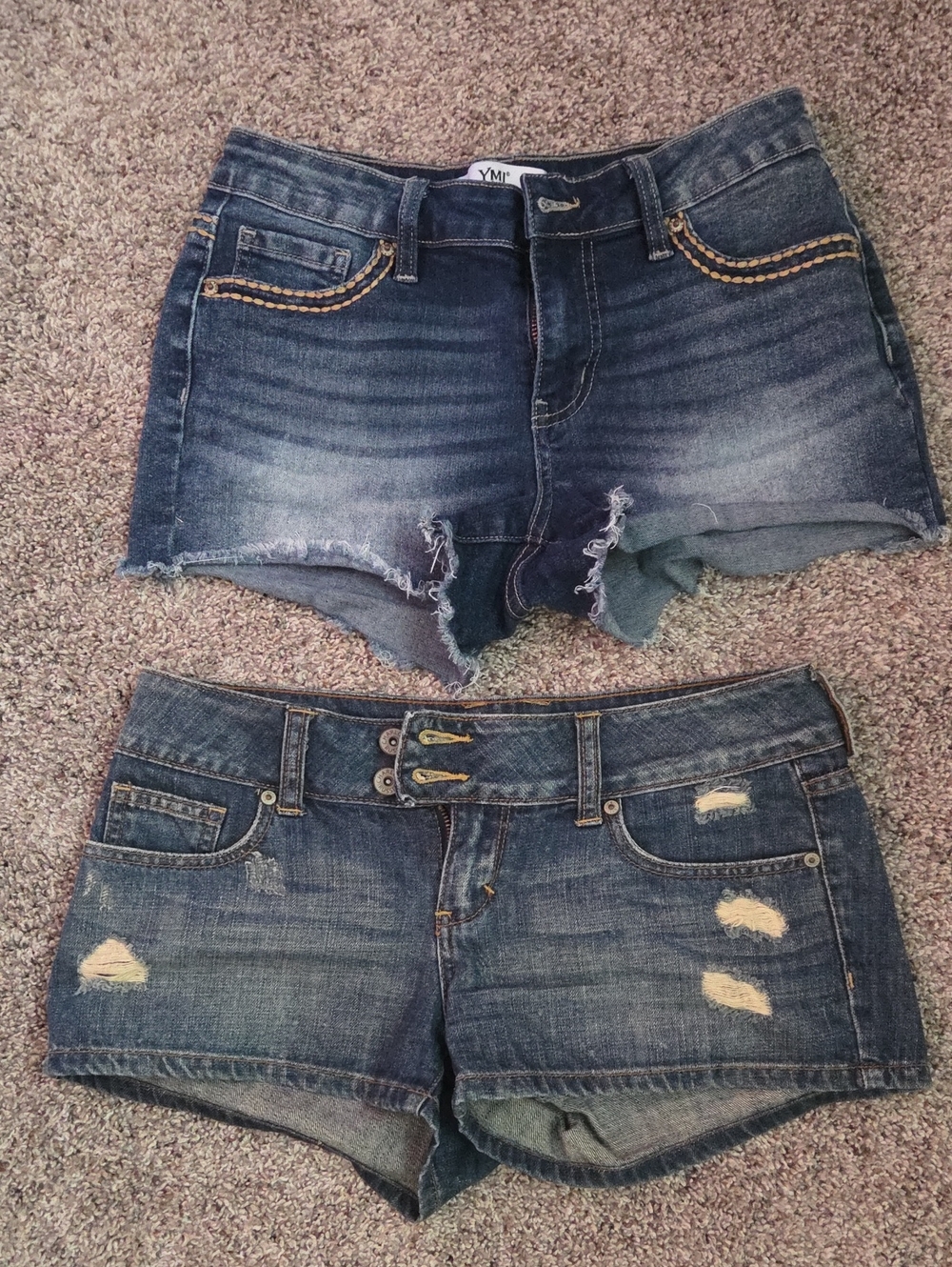 Women's Denim Shorts Duo Women's Size 4/5